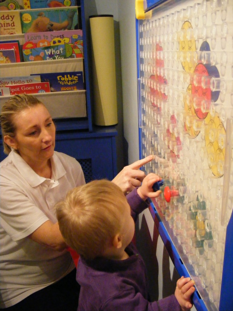 Wall Peg Puzzle Board